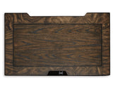 Maylee King Upholstered Bed, Dresser, Mirror and 2 Nightstands