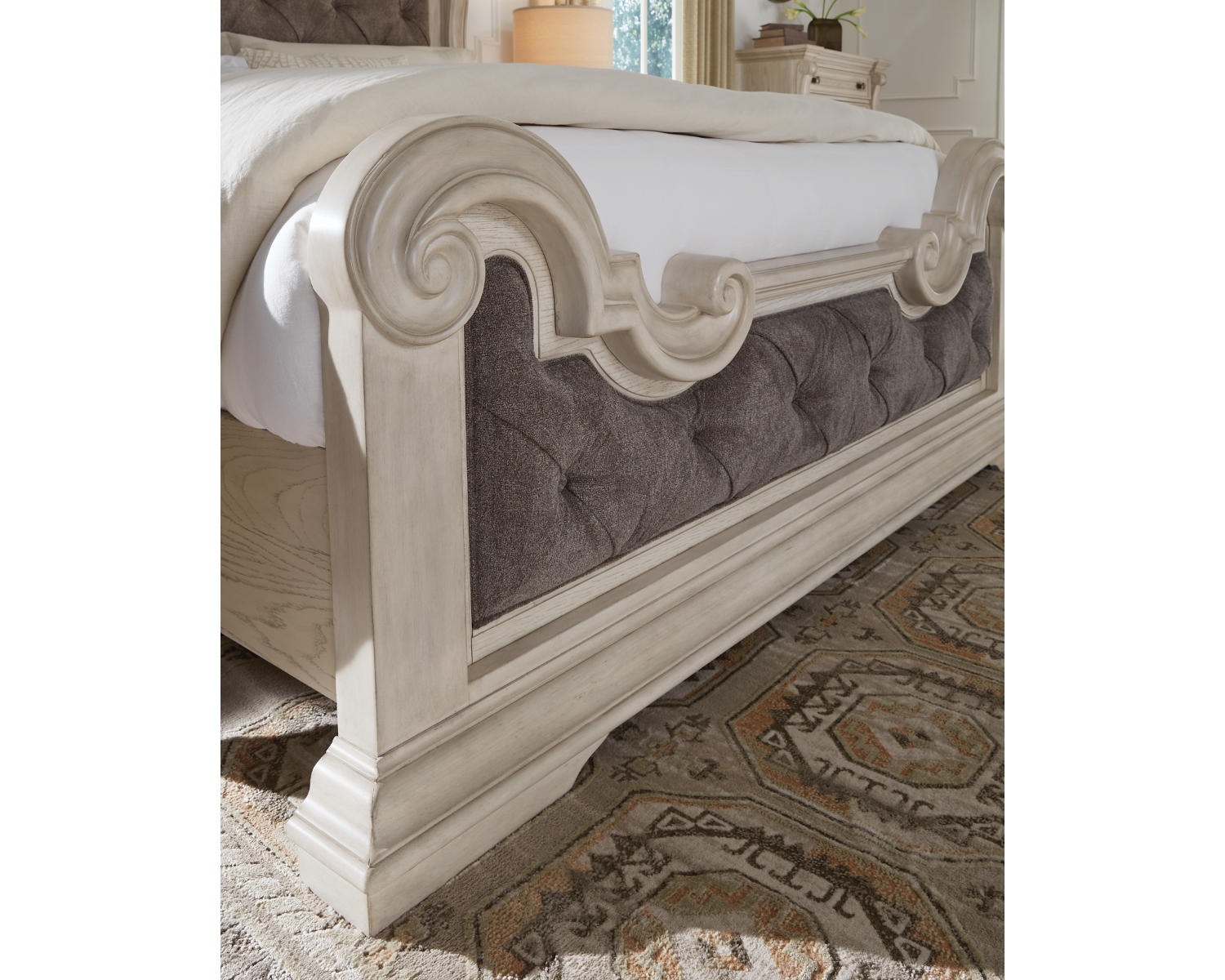 Bruchandi California King Upholstered Panel Bed