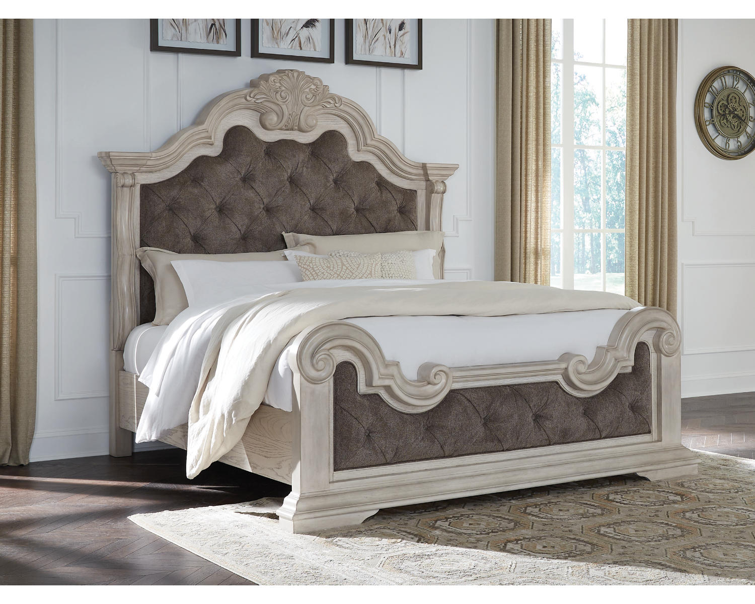 Bruchandi California King Upholstered Panel Bed