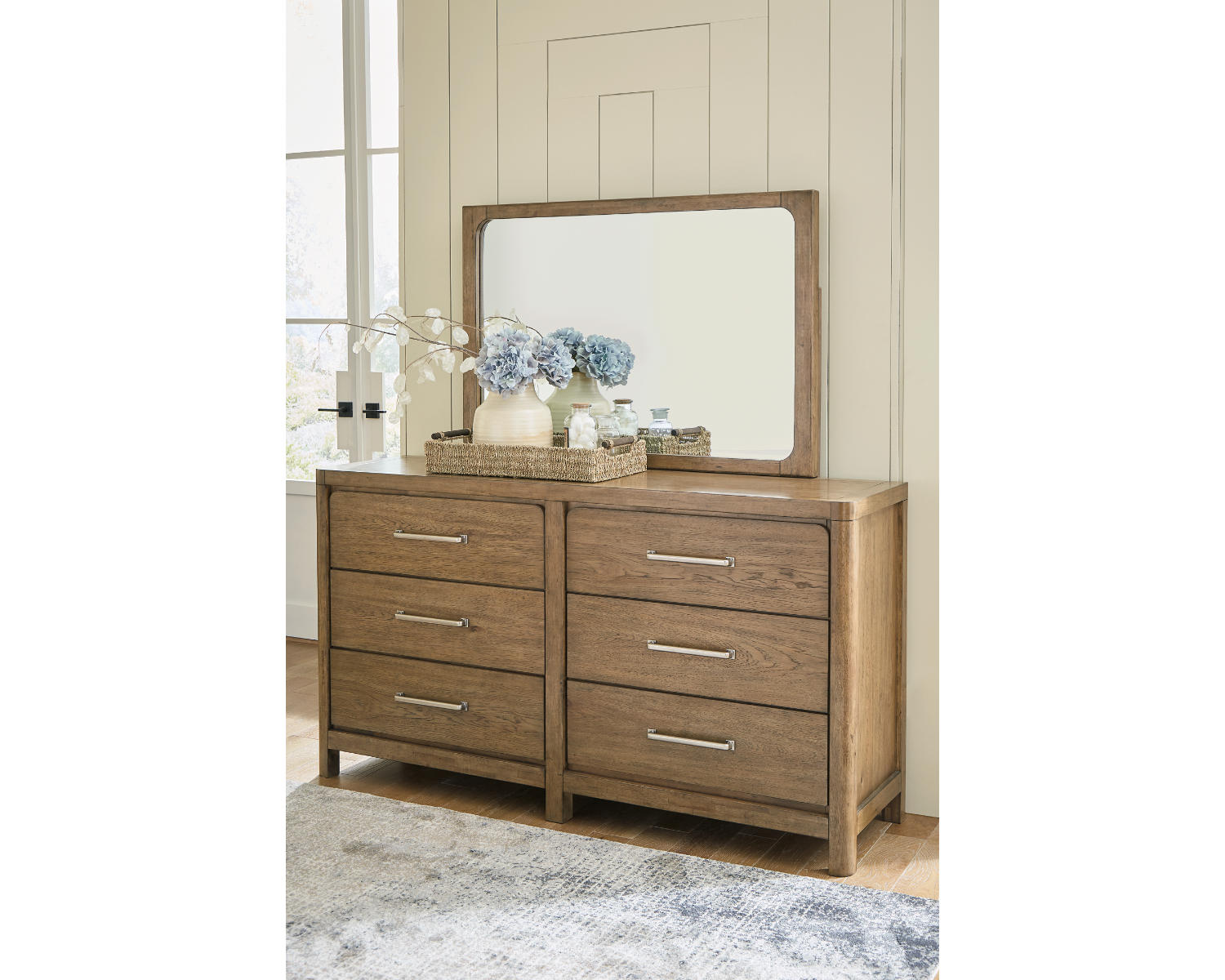 Cabalynn Dresser and Mirror