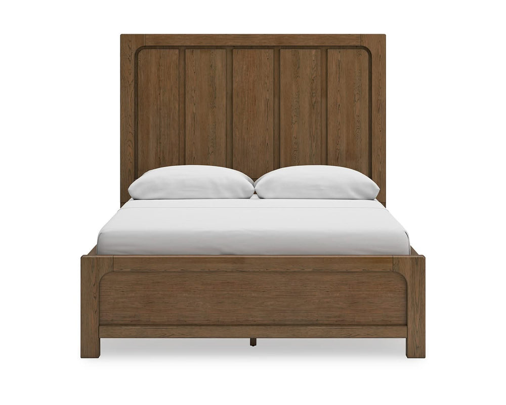 Cama Queen Cabalynn con paneles y almacenamiento