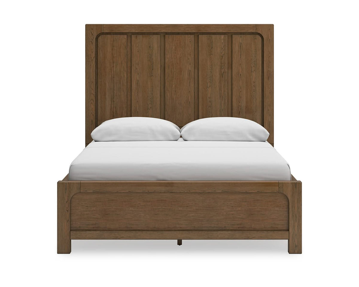 Cama Queen Cabalynn con paneles y almacenamiento