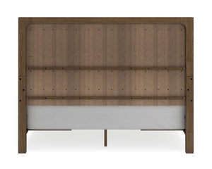 Cama California King con paneles y espacio de almacenamiento Cabalynn