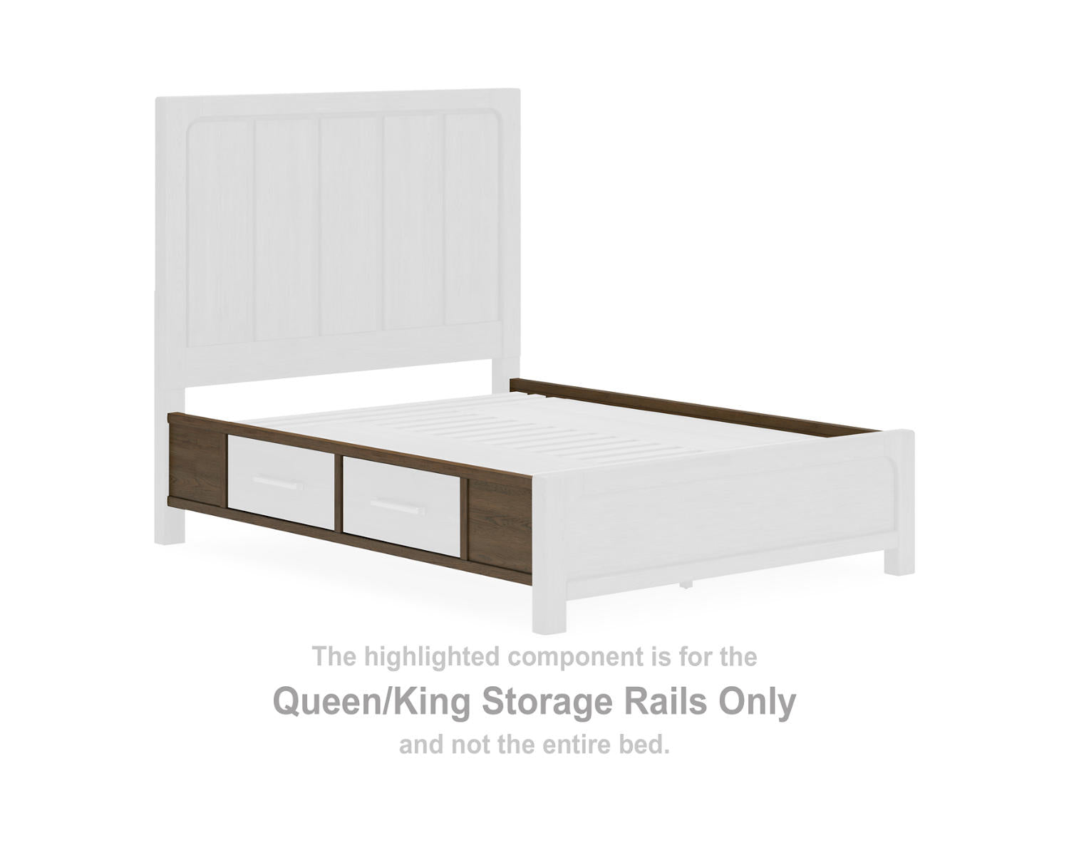 Cabalynn Queen/King Storage Rails