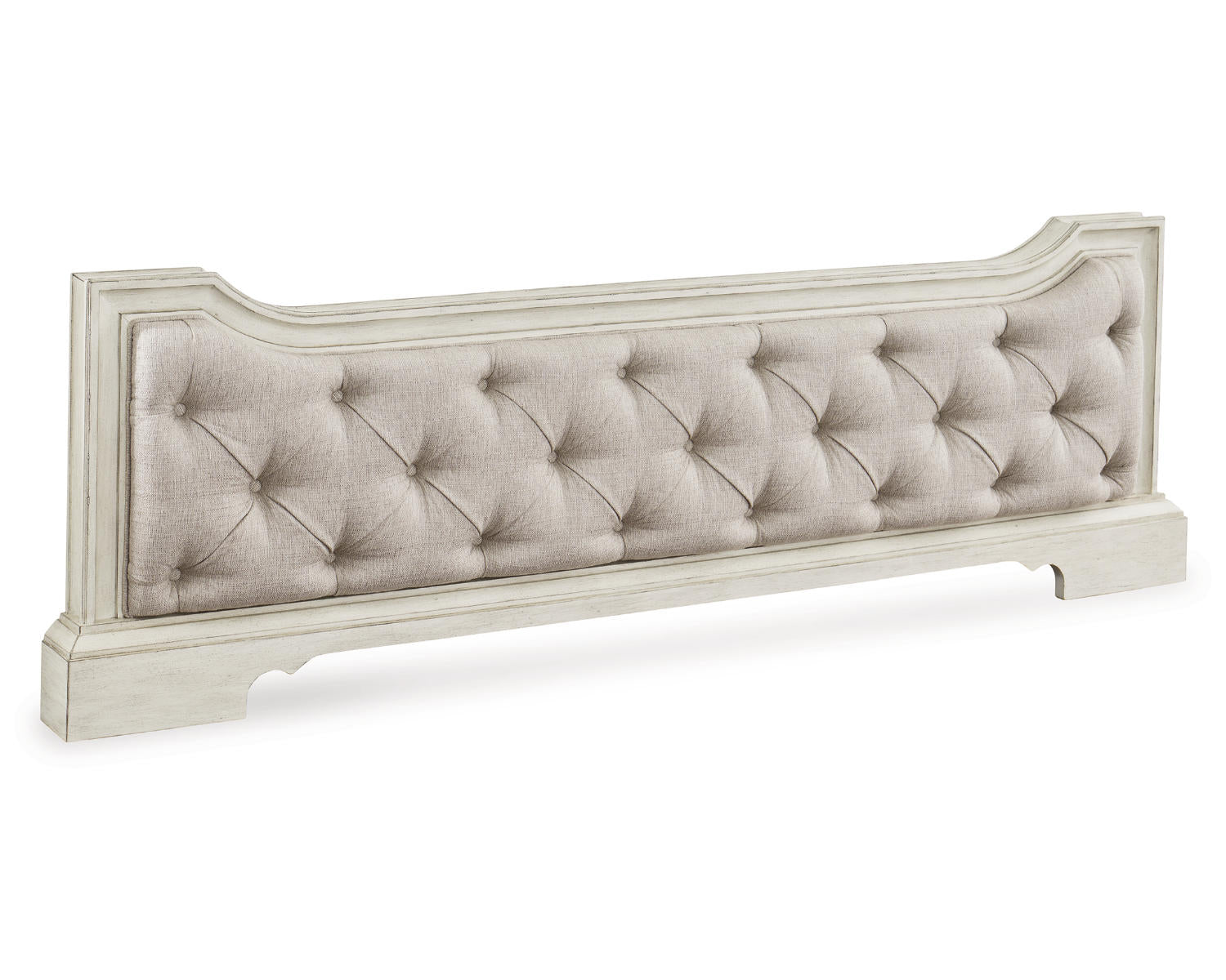 Arlendyne King/California King Upholstered Panel Footboard with Slats