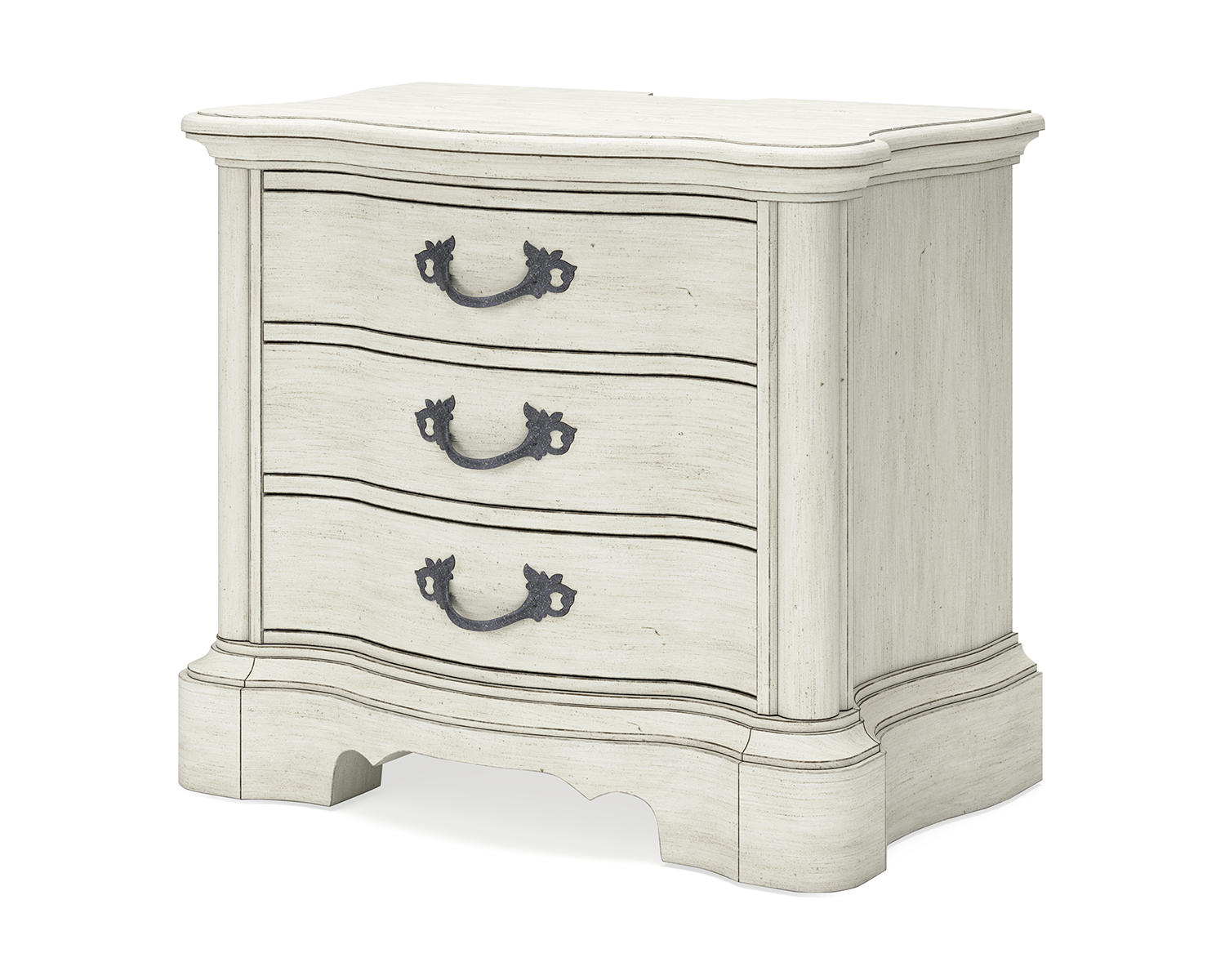 Arlendyne Queen Upholstered Panel Bed and 2 Nightstands