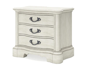Arlendyne Queen Upholstered Panel Bed and 2 Nightstands