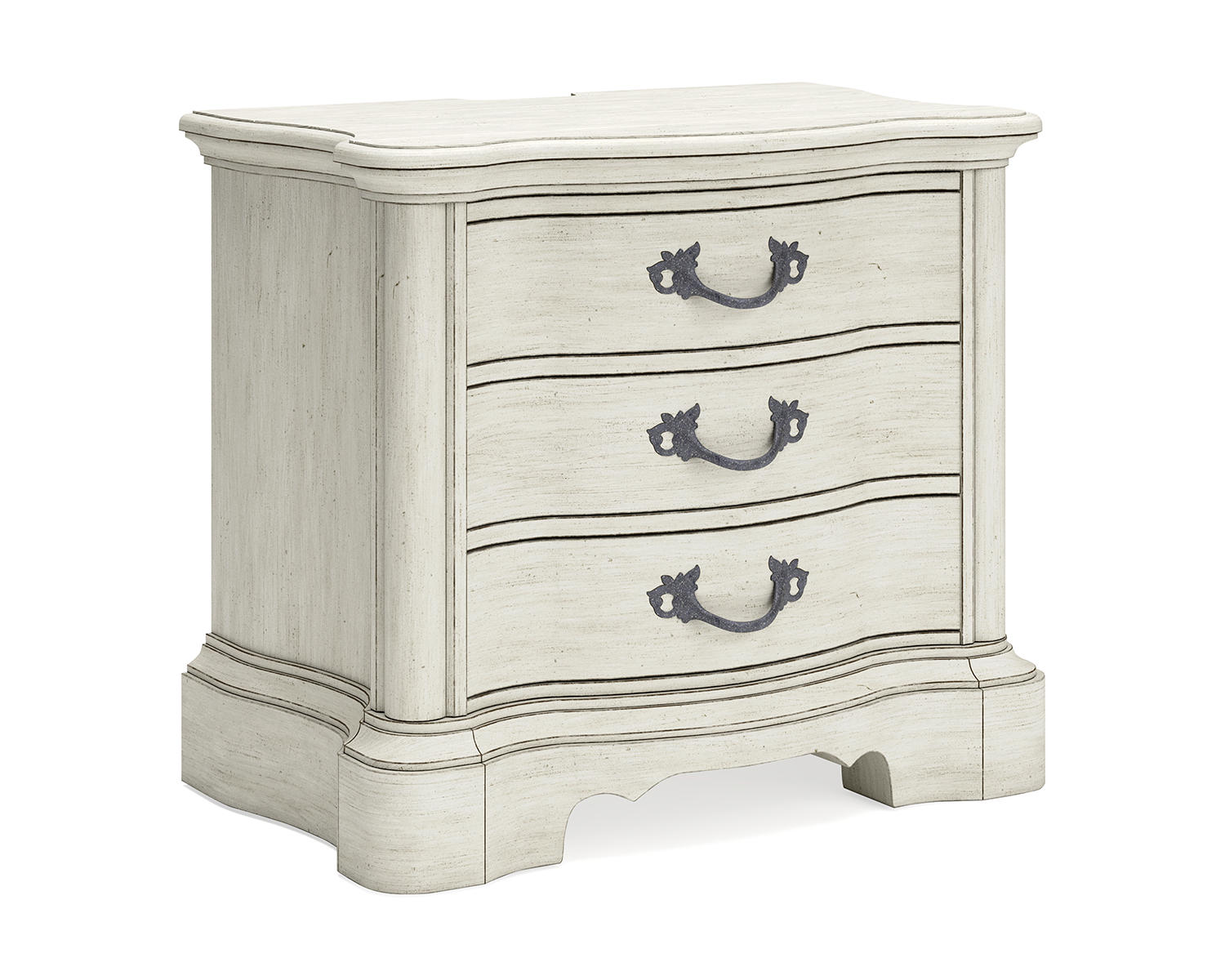 Arlendyne Queen Upholstered Panel Bed and 2 Nightstands