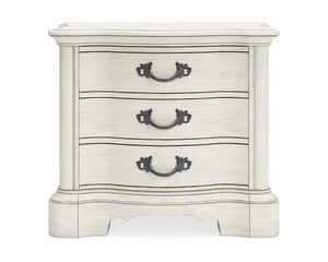 Arlendyne Queen Upholstered Panel Bed and 2 Nightstands