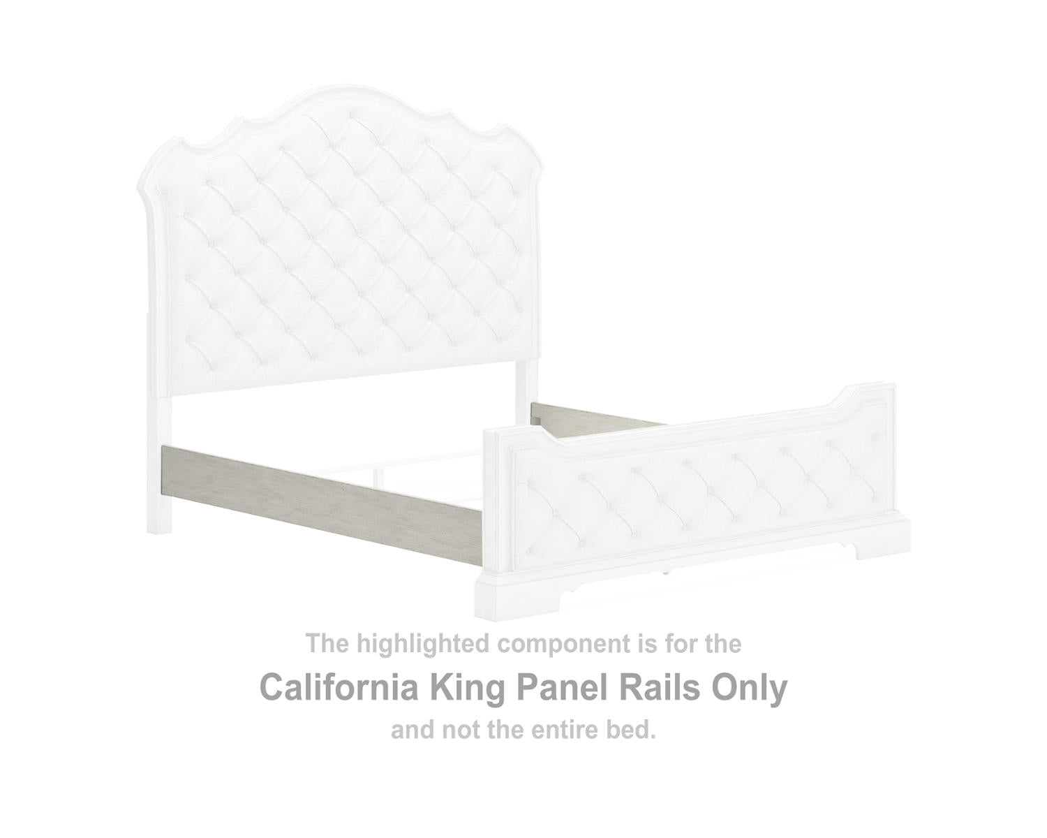 Arlendyne California King Panel Rails