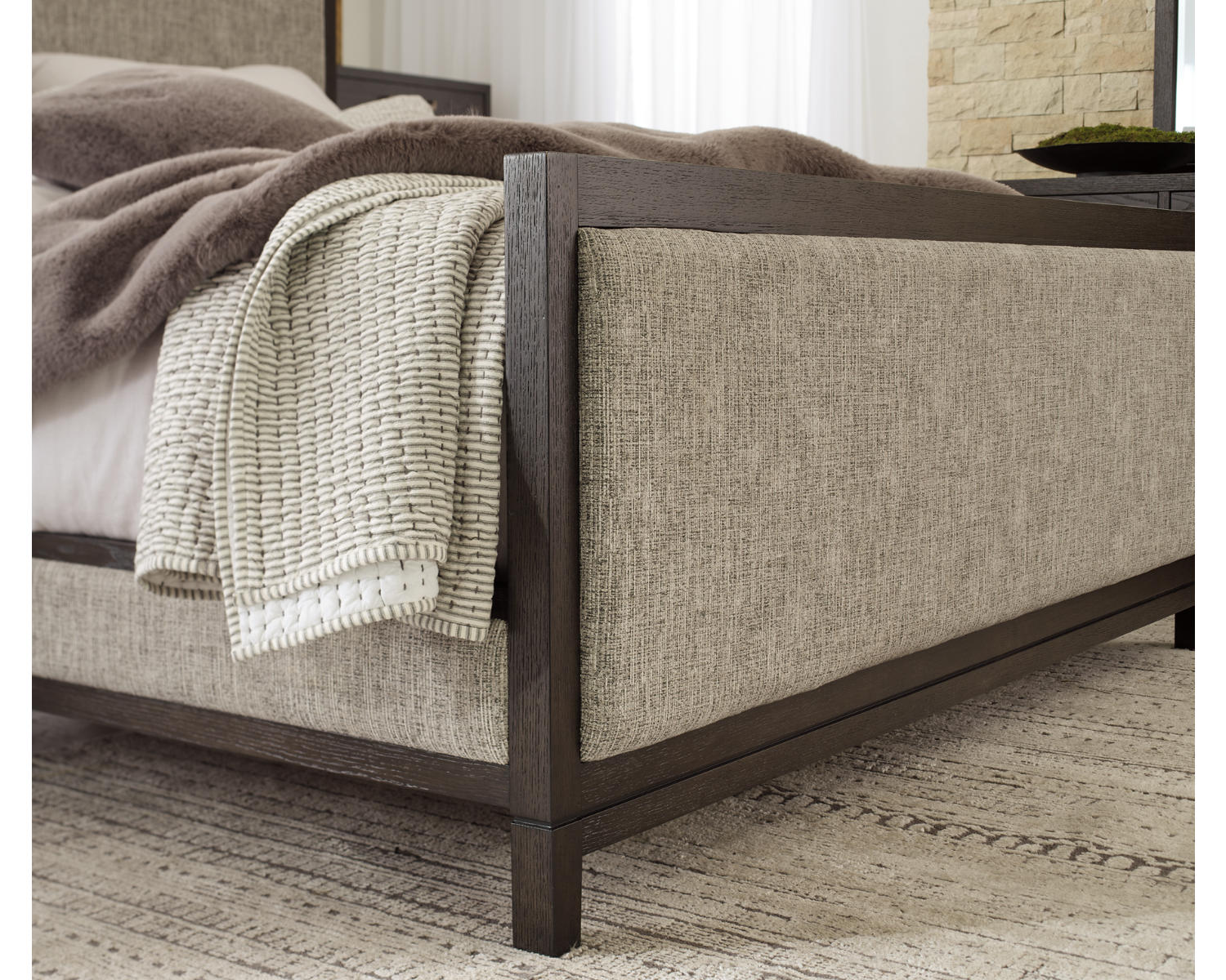 Burkhaus Queen Upholstered Bed