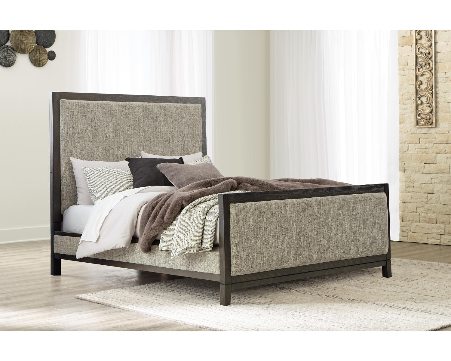 Burkhaus Queen Upholstered Bed