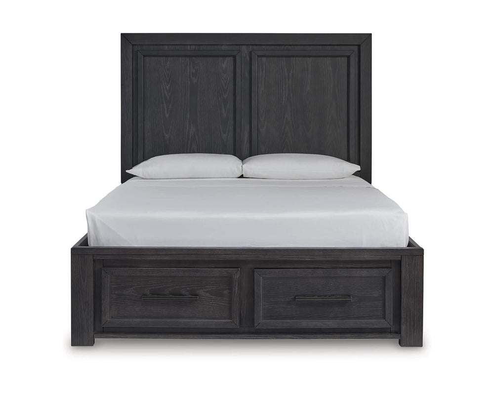 Foyland Queen Panel Storage Bed