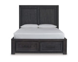 Foyland Queen Panel Storage Bed