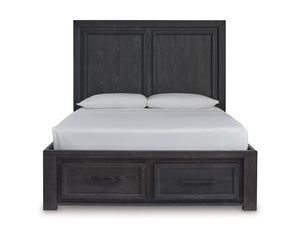 Foyland Queen Panel Storage Bed