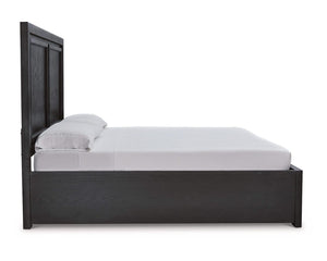 Foyland King Panel Storage Bed