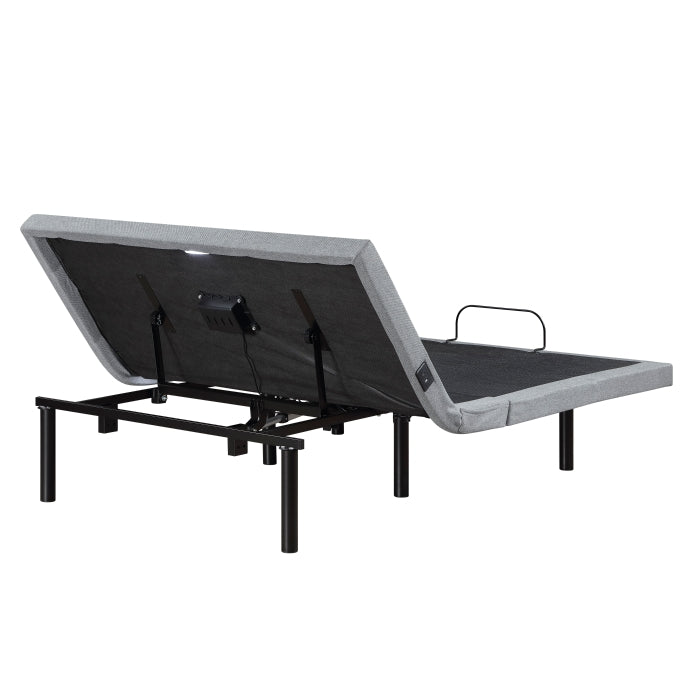 Flex Collection Queen Power Head and Foot Adjustable Bed Frame with Massage, Zero Gravity, Charging Ports and Nightlight
