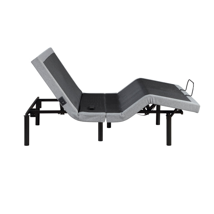 Flex Collection Queen Power Head and Foot Adjustable Bed Frame with Massage, Zero Gravity, Charging Ports and Nightlight