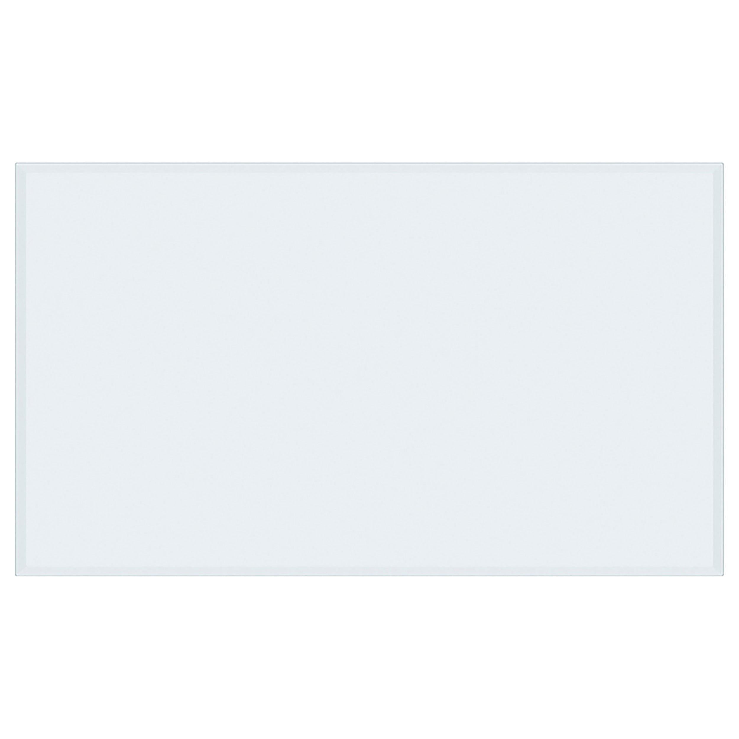 60x36-inch 6mm Rectangular Clear Tempered Glass Top