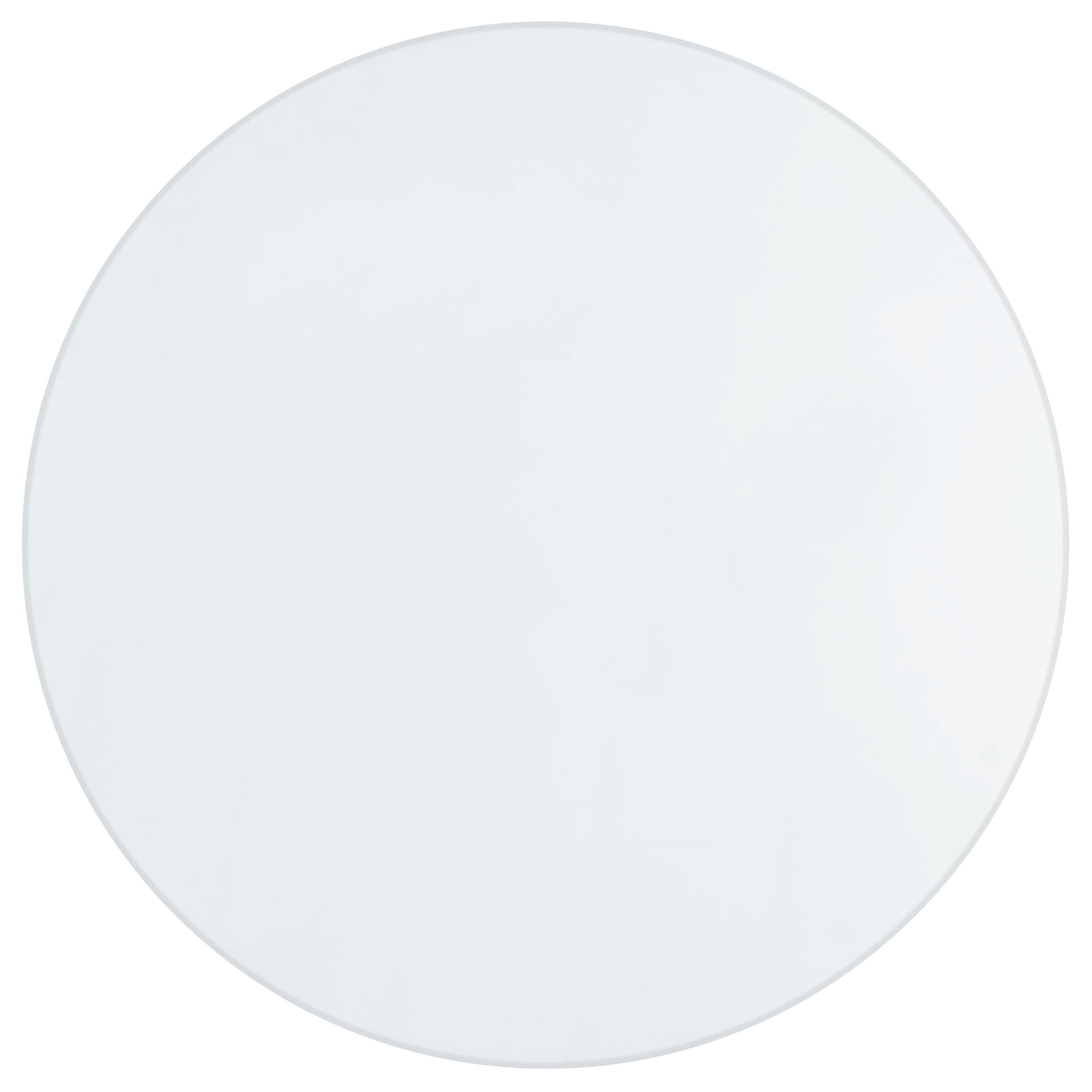52-inch 12mm Round Clear Tempered Glass Top