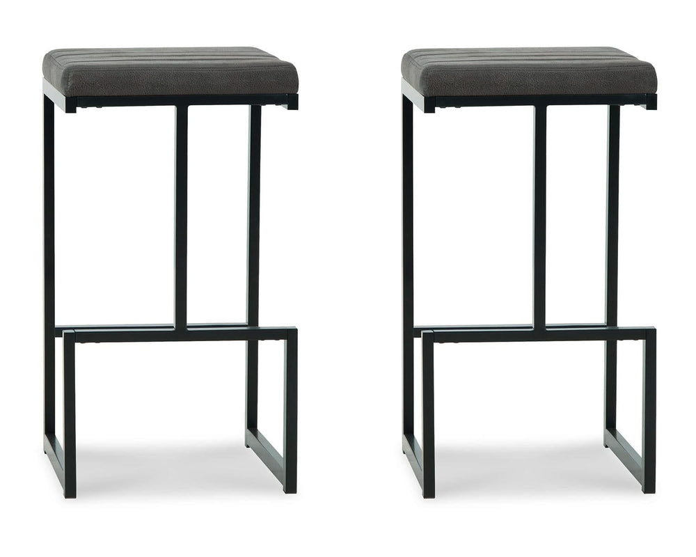 Taburete de bar alto Strumford (juego de 2)