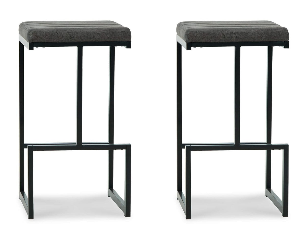 Taburete de bar alto Strumford (juego de 2)