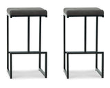 Taburete de bar alto Strumford (juego de 2)