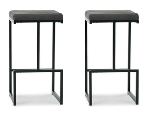 Taburete de bar alto Strumford (juego de 2)