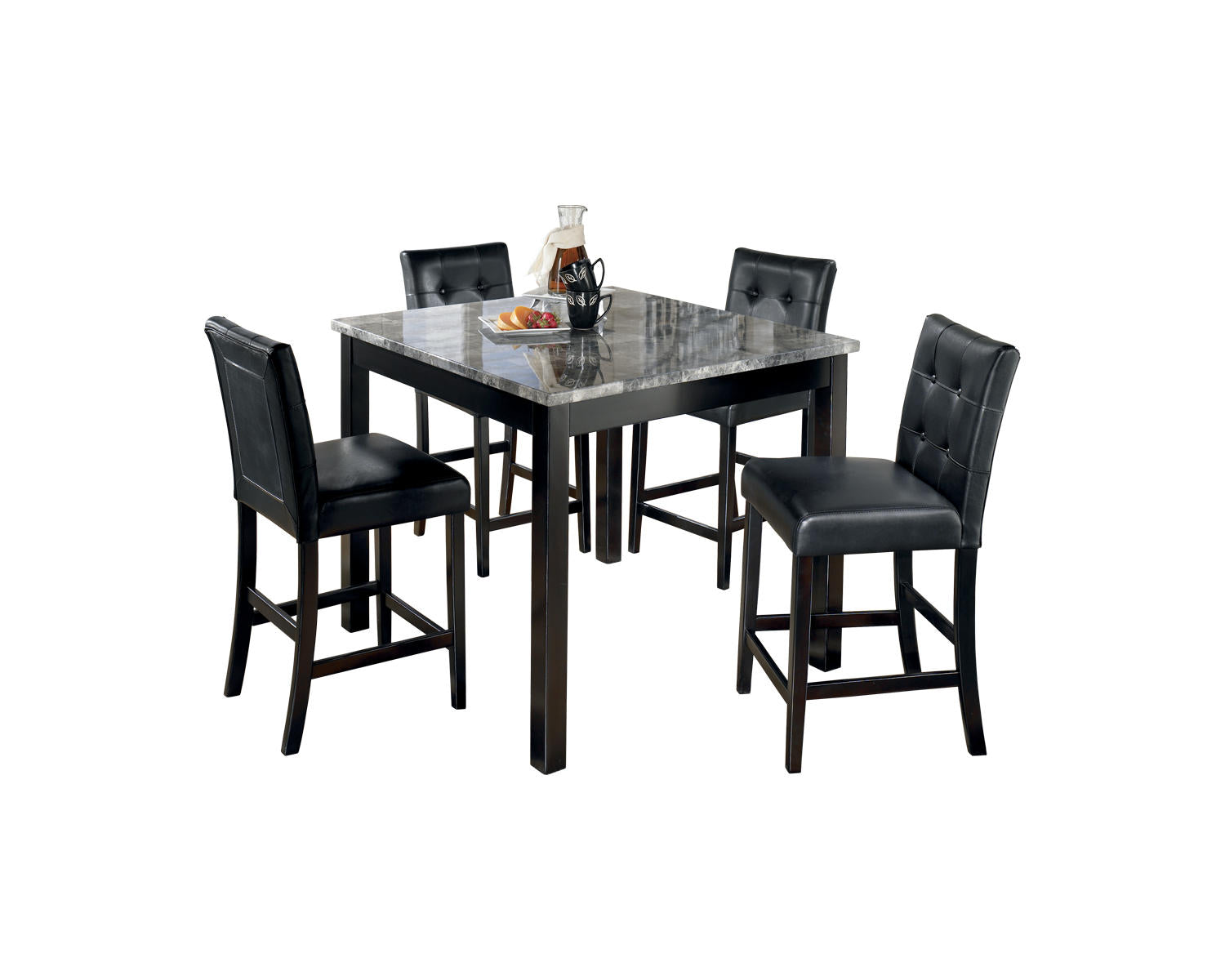 Maysville Counter Height Dining Table and Bar Stools (Set of 5)
