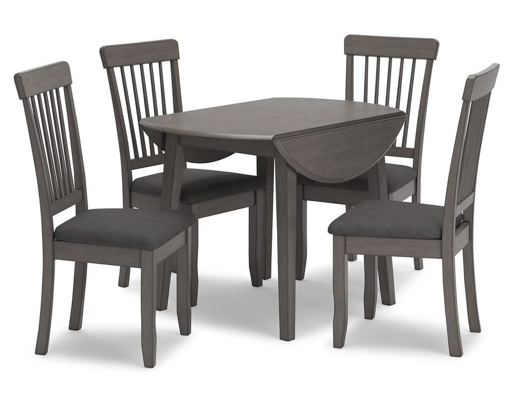 Shullden Dining Table and 4 Chairs