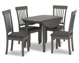 Shullden Dining Table and 4 Chairs