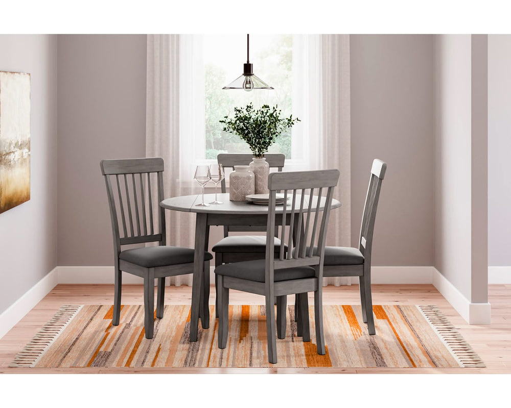 Shullden Dining Table and 4 Chairs