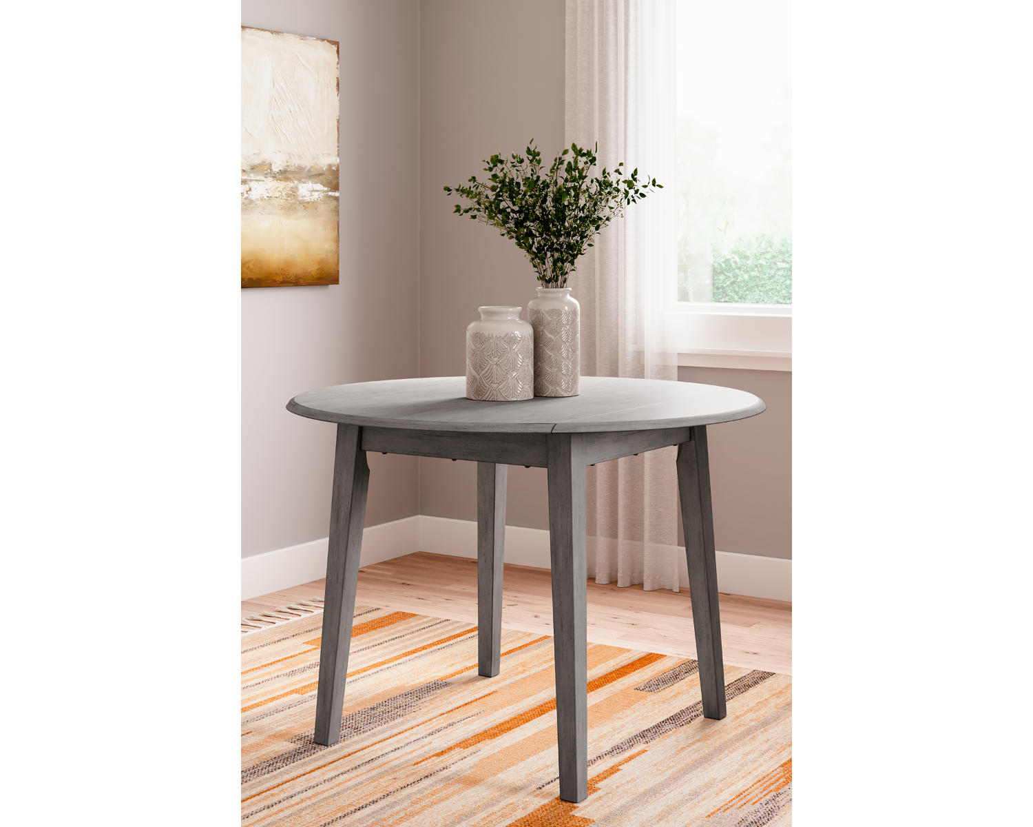 Shullden Dining Table and 4 Chairs