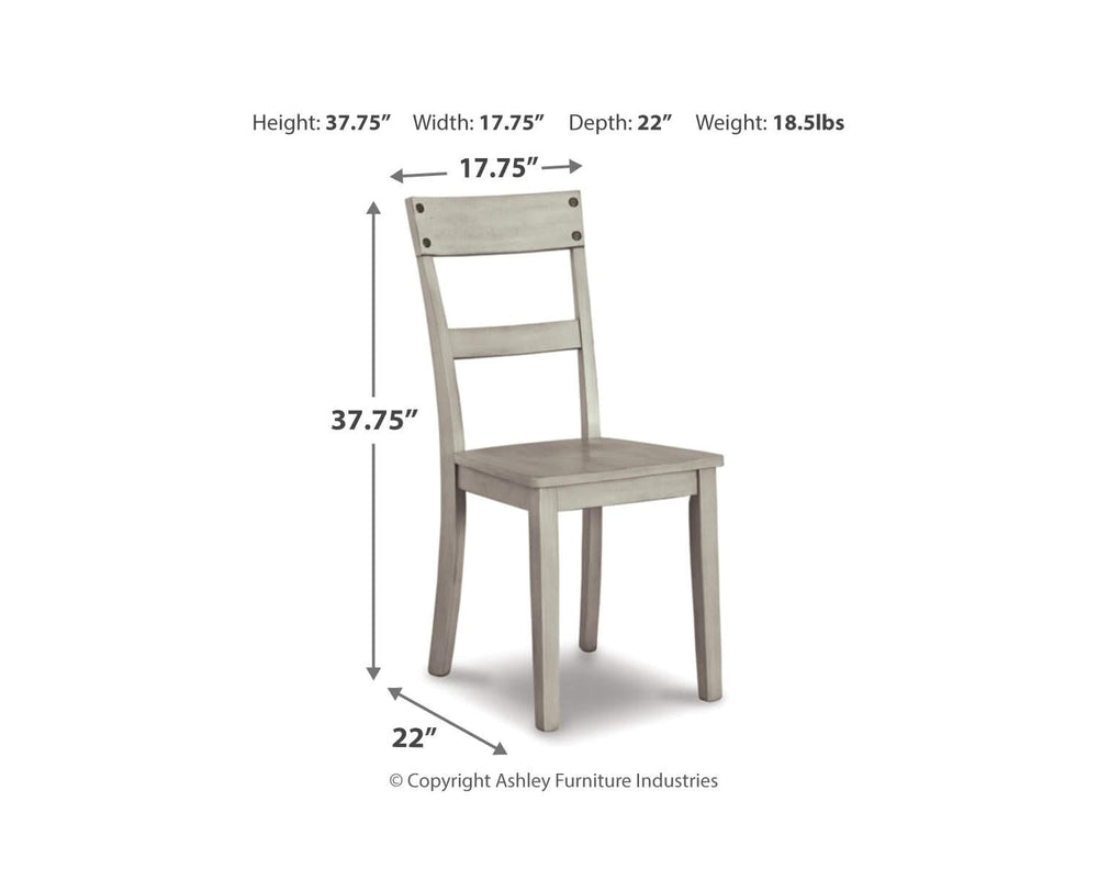 Silla de comedor Loratti (juego de 2)