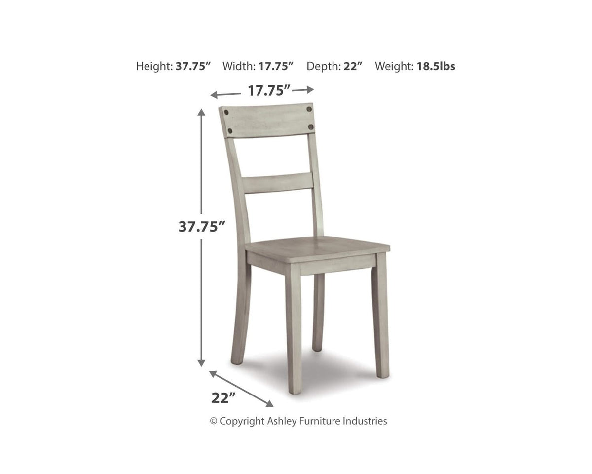 Silla de comedor Loratti (juego de 2)