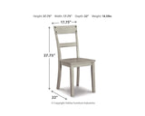 Silla de comedor Loratti (juego de 2)