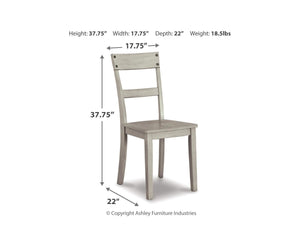 Silla de comedor Loratti (juego de 2)