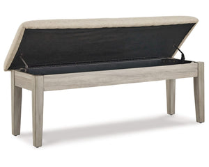 Parellen Dining Table, 2 Chairs and Bench