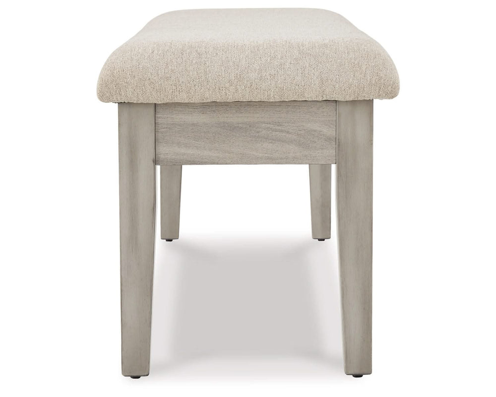 Parellen Dining Table, 2 Chairs and Bench