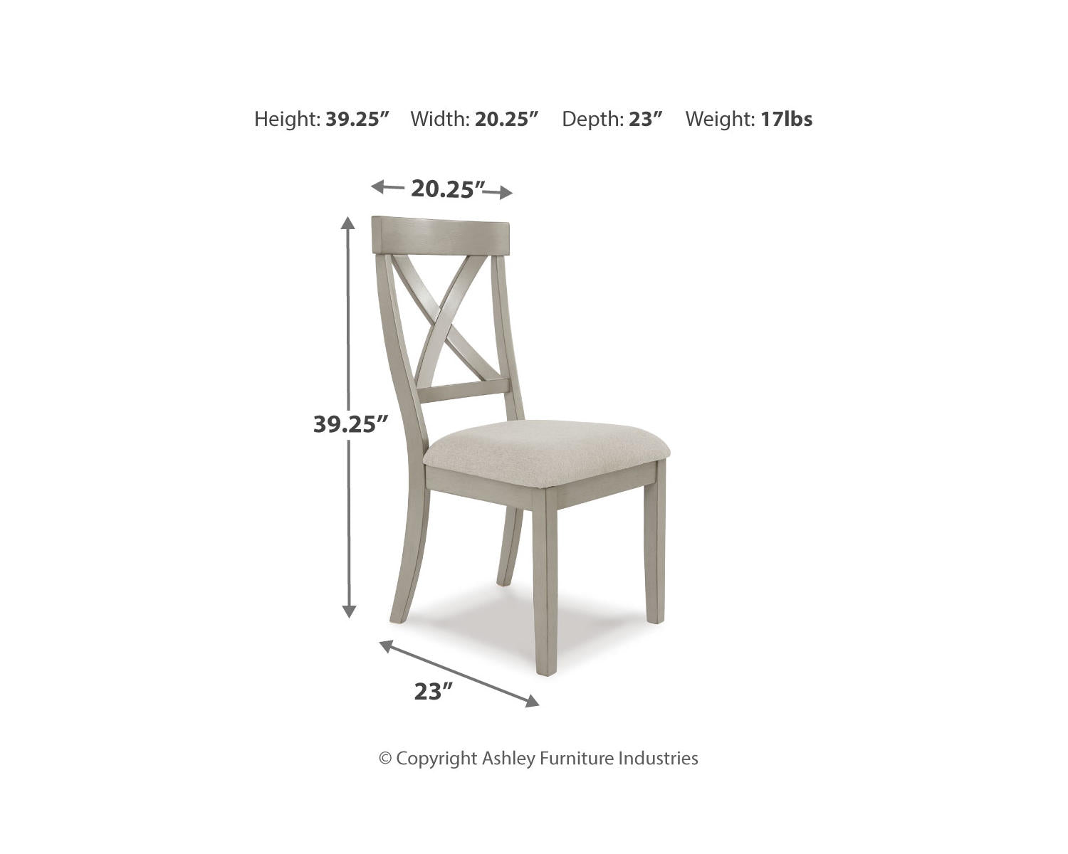 Parellen Dining Table, 2 Chairs and Bench