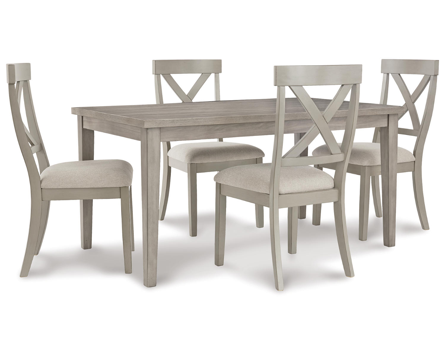 Parellen Dining Table and 4 Chairs