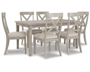 Parellen Dining Table and 6 Chairs