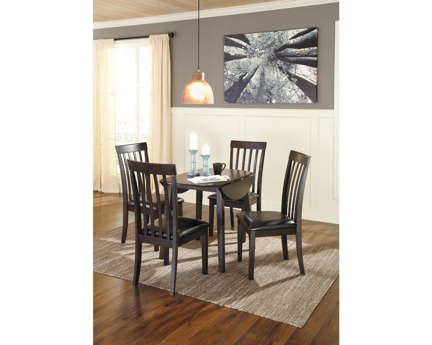 Hammis Dining Drop Leaf Table