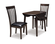 Hammis Dining Table with 2 Chairs