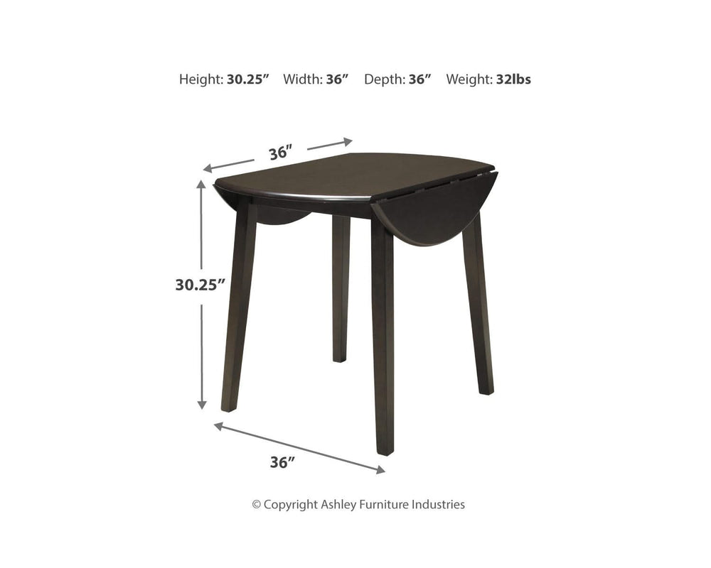 Hammis Dining Table with 2 Chairs