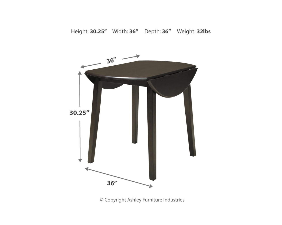 Hammis Dining Table with 2 Chairs