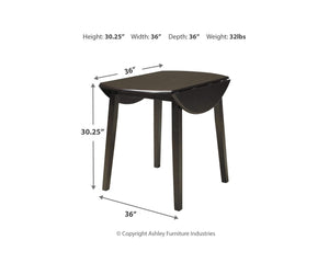 Hammis Dining Table with 2 Chairs