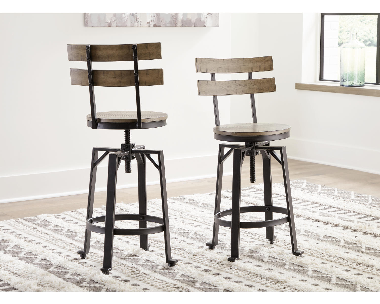 Lesterton Counter Height Bar Stool (Set of 2)