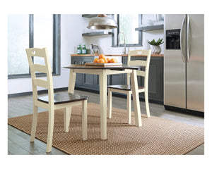 Mesa de comedor abatible Woodanville
