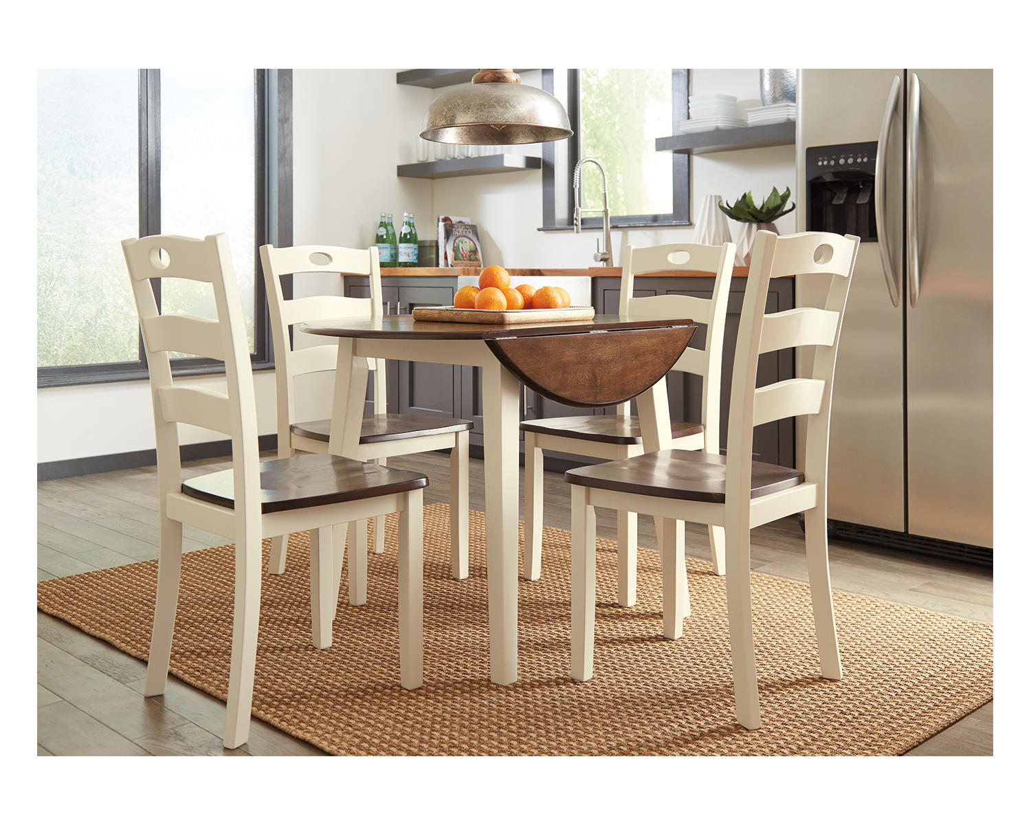 Woodanville Dining Table with 4 Chairs